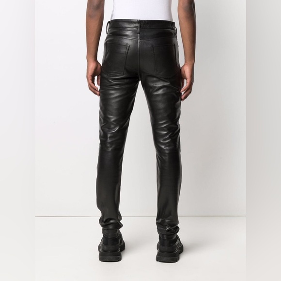 Zadig & Voltaire David black leather pants - Picture 3 of 9